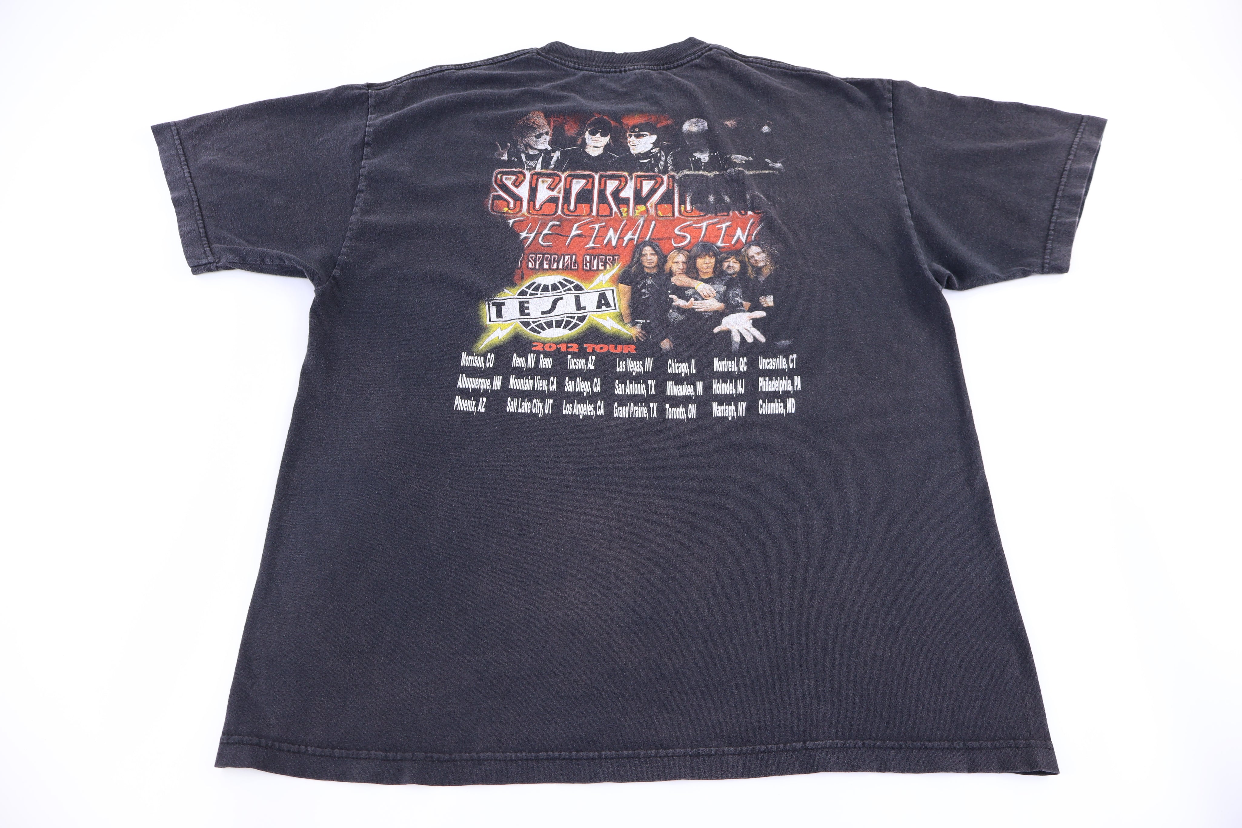 2012 Scorpions Tour T-shirt