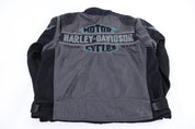 Harley Davidson Motorcycles Full Zip Biker Jacket