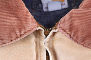 Carhartt Logo Patch Tan Blanket Lined Detroit Jacket