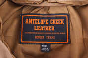 Women's Antelope Creek Leather Full Zip Fringe Jacket