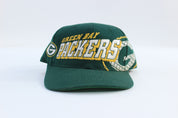 Vintage Green Bay Packers Football Snapback Hat