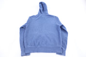 Polo by Ralph Lauren Embroidered Logo Blue Full Zip Hoodie