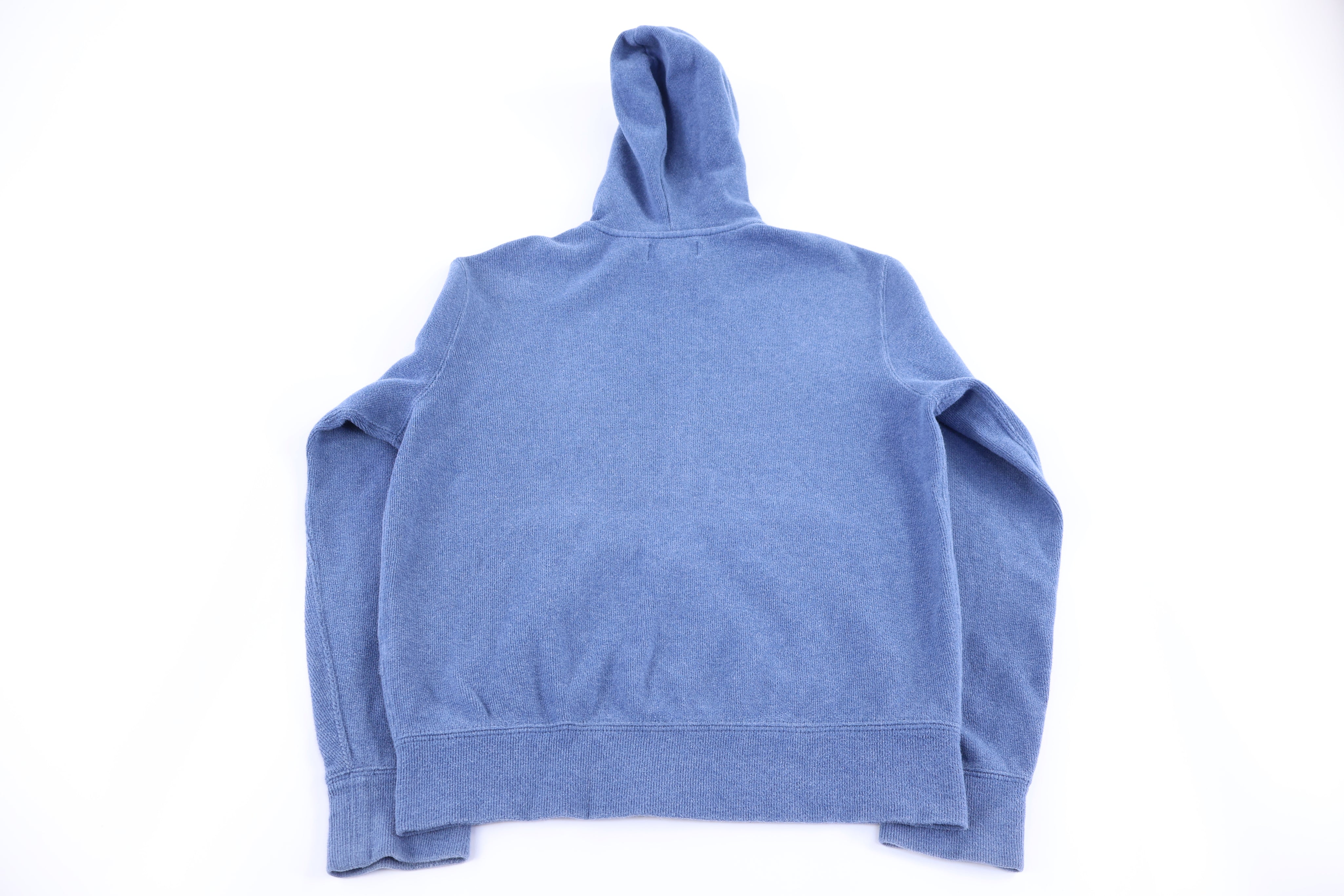 Polo by Ralph Lauren Embroidered Logo Blue Full Zip Hoodie