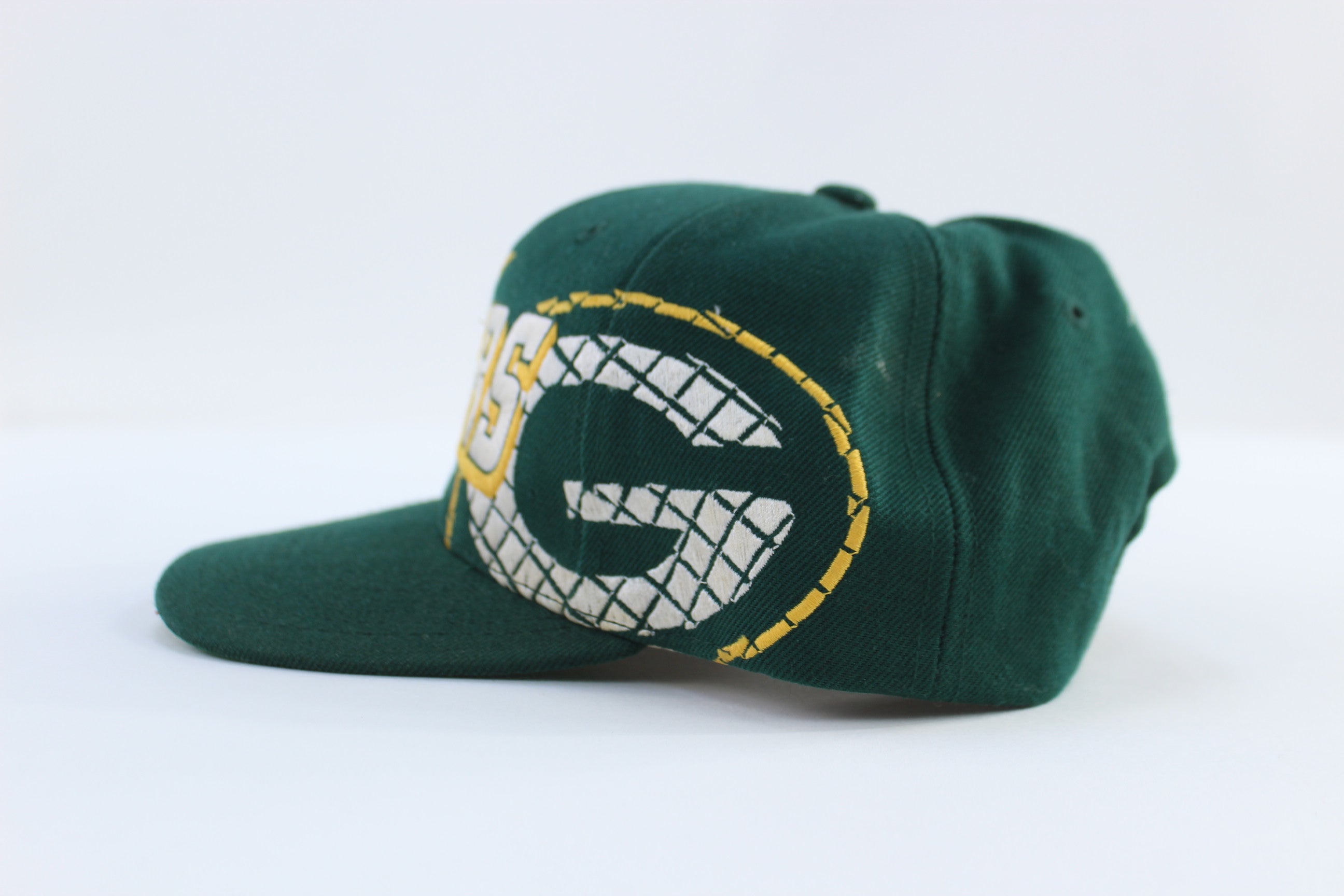 Vintage Green Bay Packers Football Snapback Hat