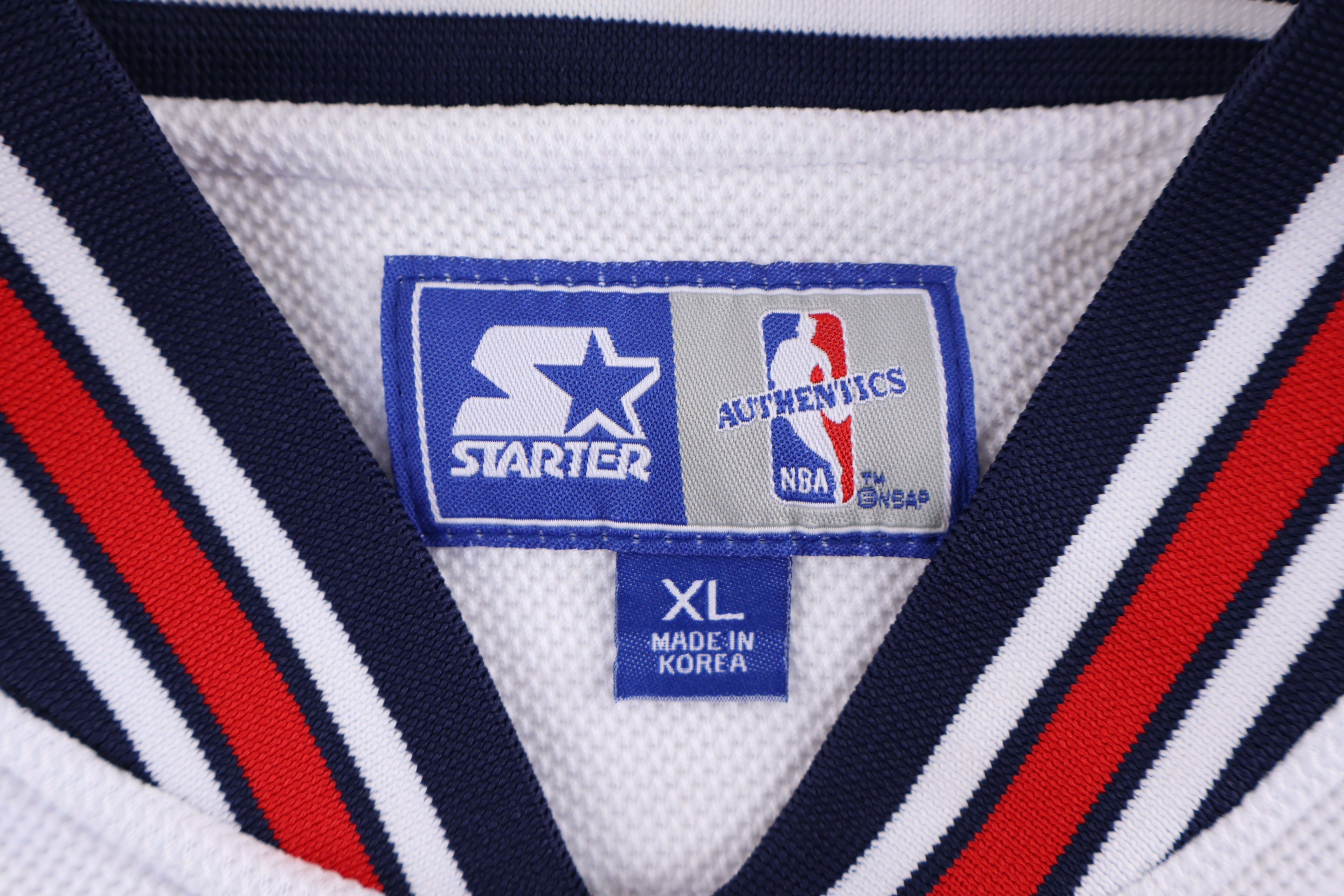 90's Starter Houston Rockets Warm Up Basketball Jersey
