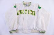 Vintage Boston Celtics Basketball Bomber Jacket
