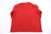 Polo by Ralph Lauren Embroidered Logo Red LS Button Up
