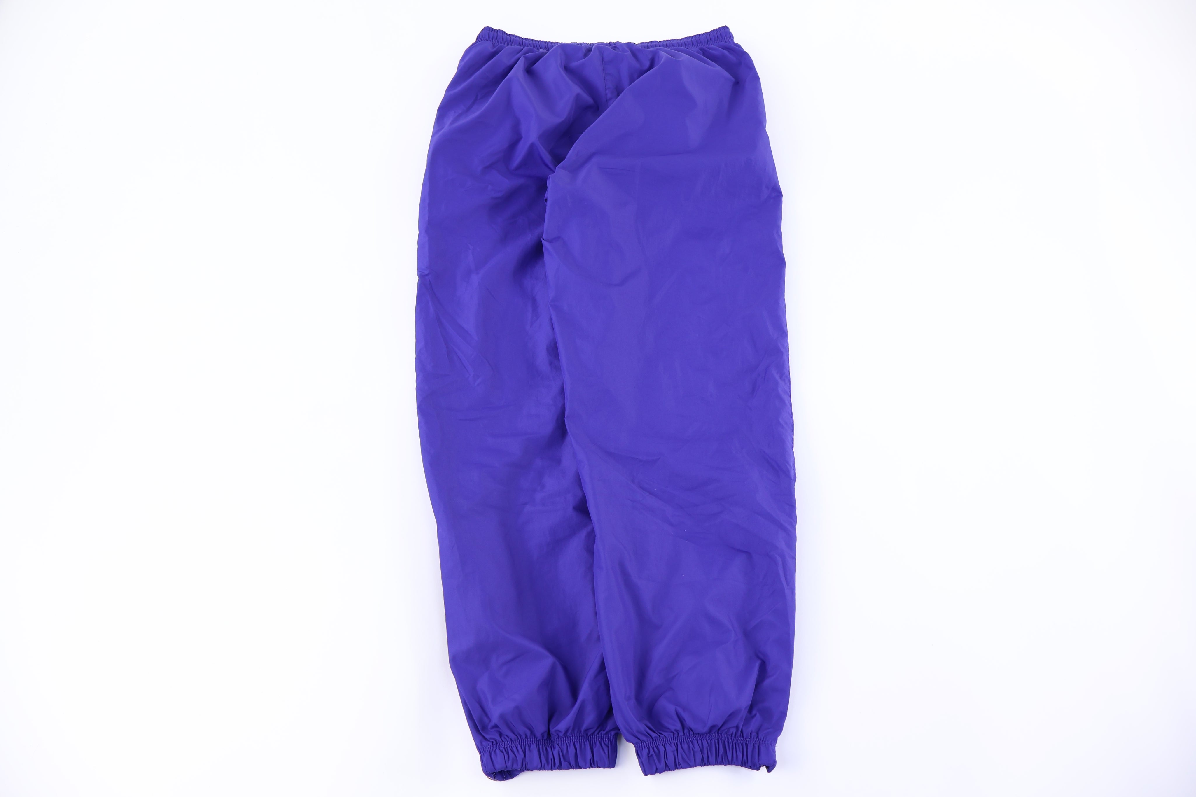90's Adidas Embroidered Logo Purple Track Pants