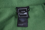 The North Face Green Embroidered Logo Full Zip Jacket