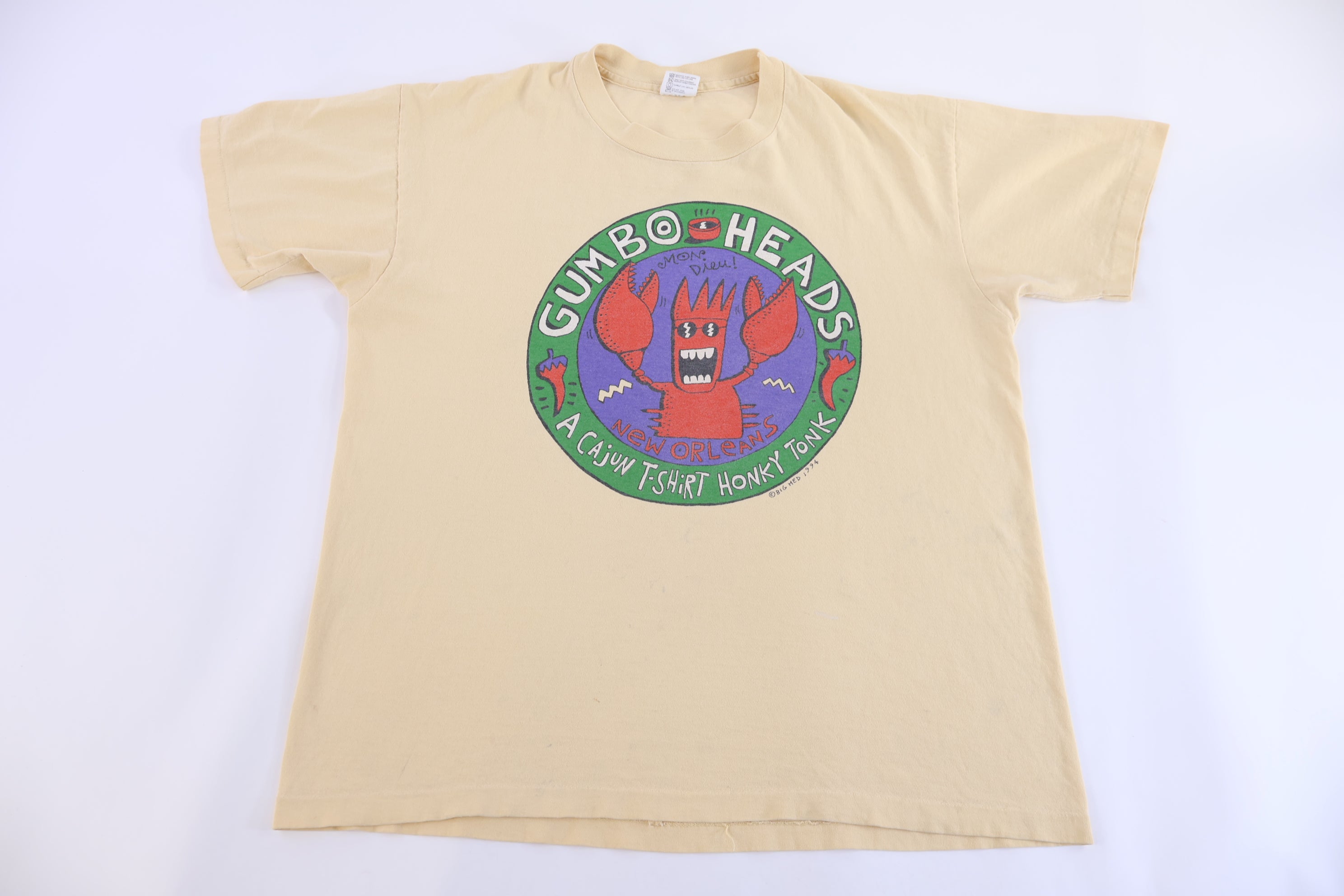 1994 Gumbo Heads New Orleans T-shirt