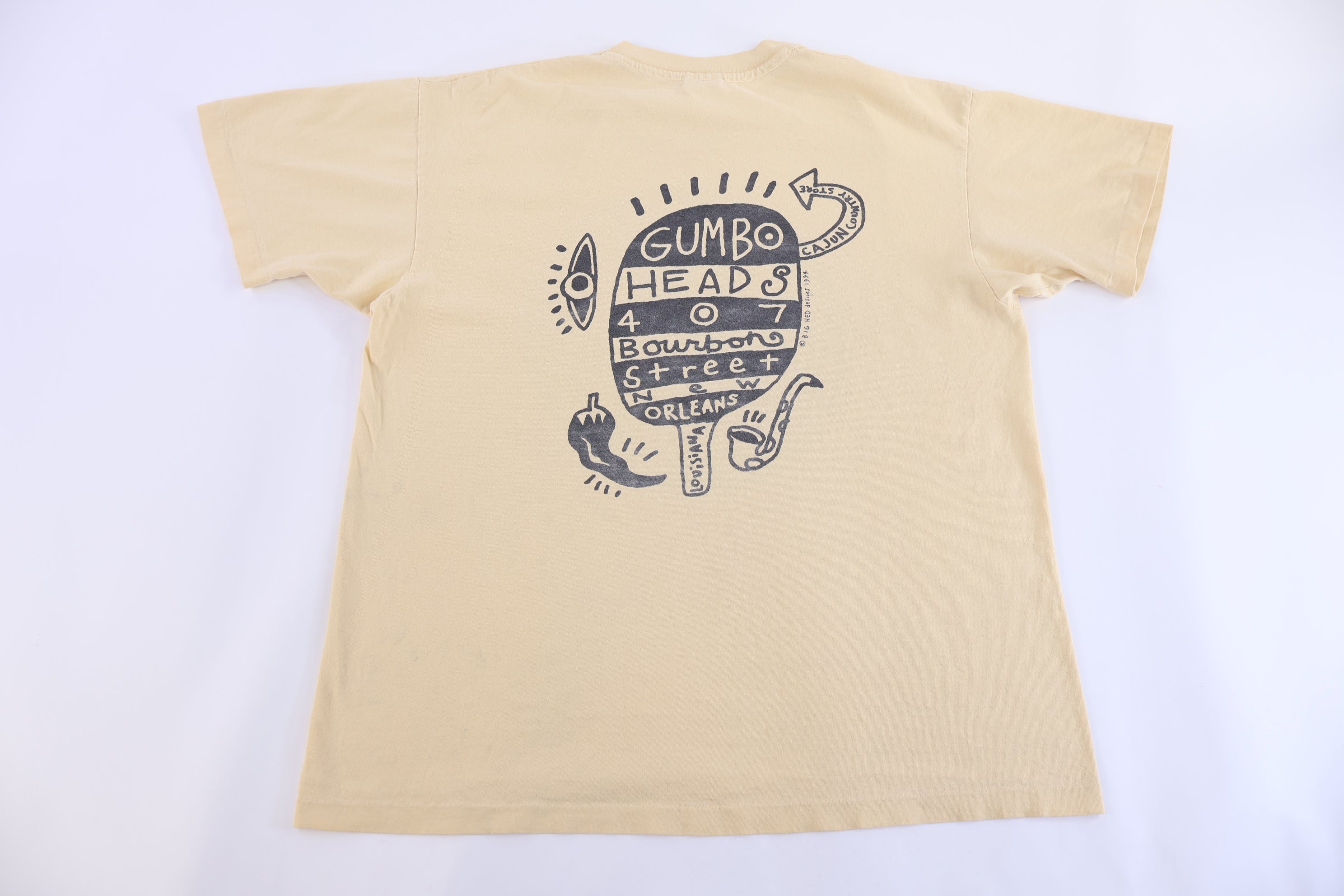 1994 Gumbo Heads New Orleans T-shirt