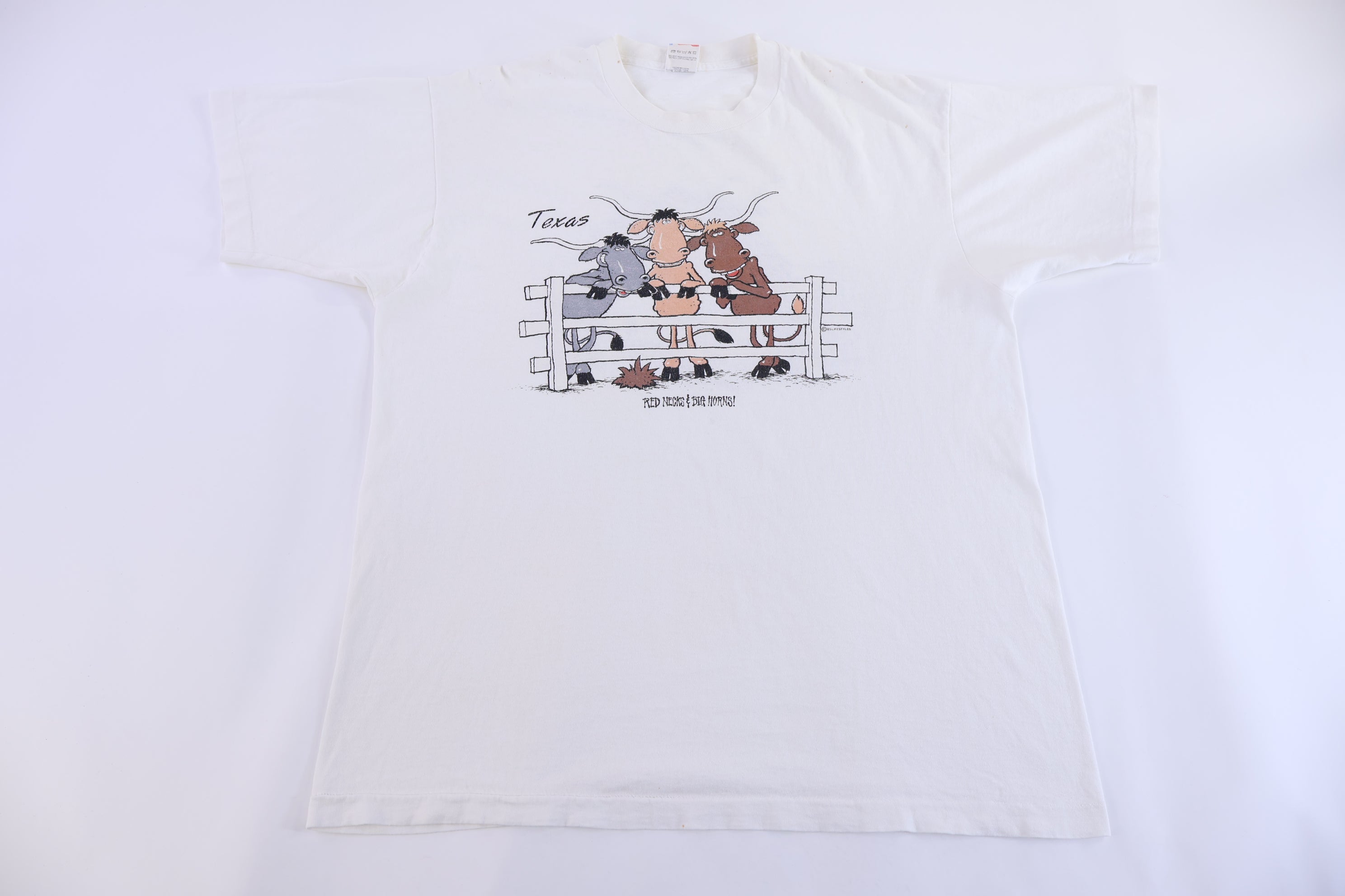 1985 Texas Red Necks & Big Horns T-shirt