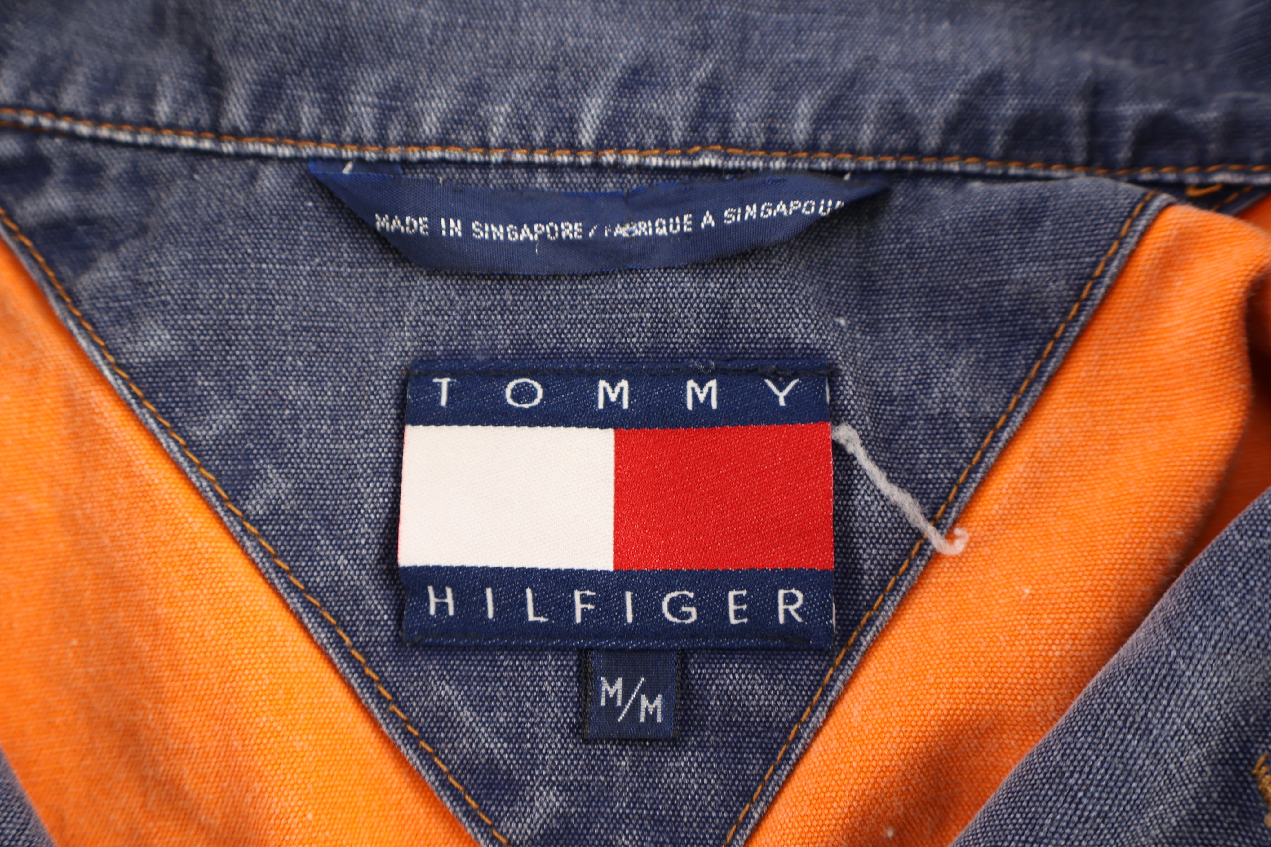 Tommy Hilfiger Blue Lightweight Trucker Jacket