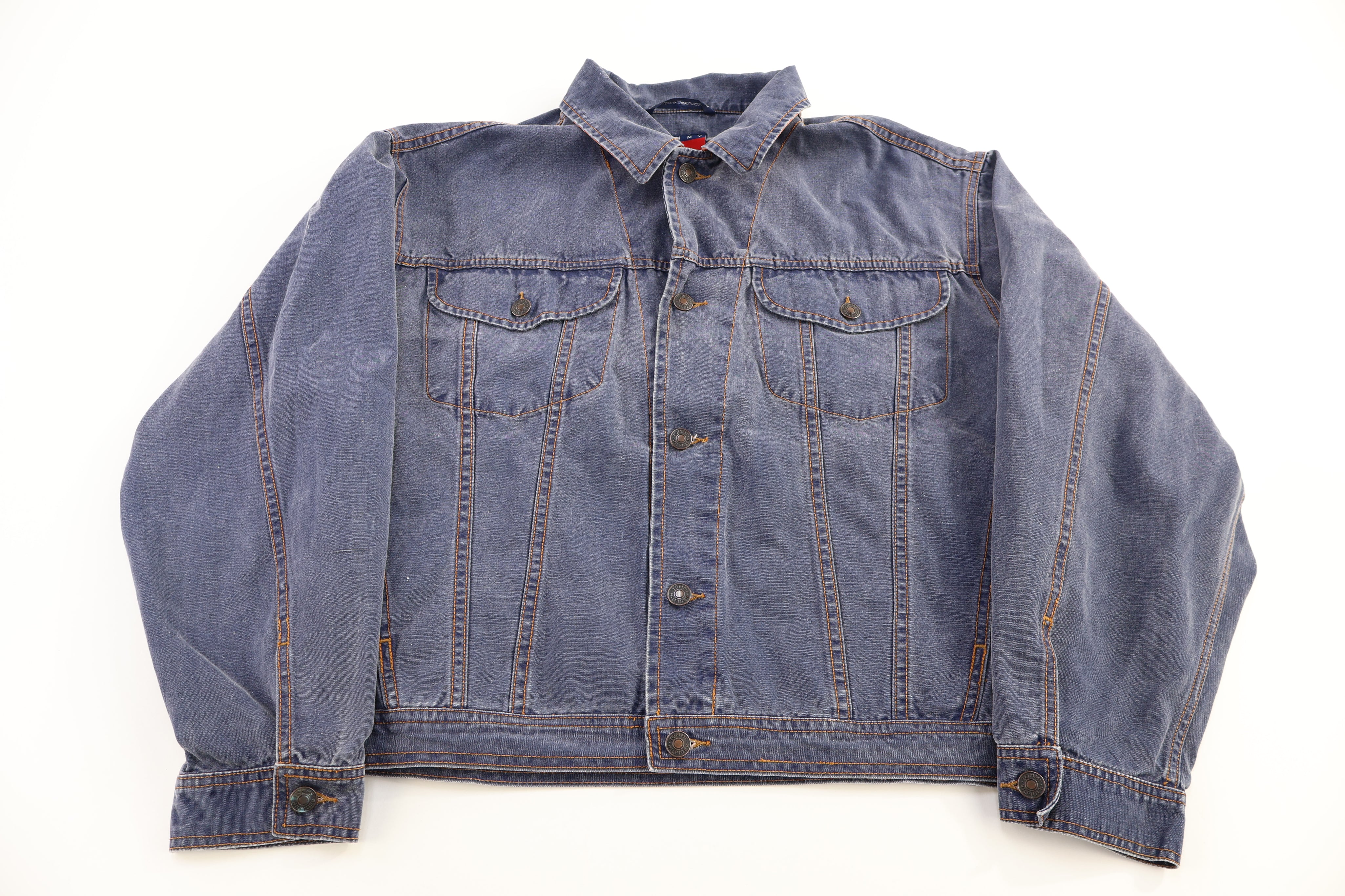 Tommy Hilfiger Blue Lightweight Trucker Jacket