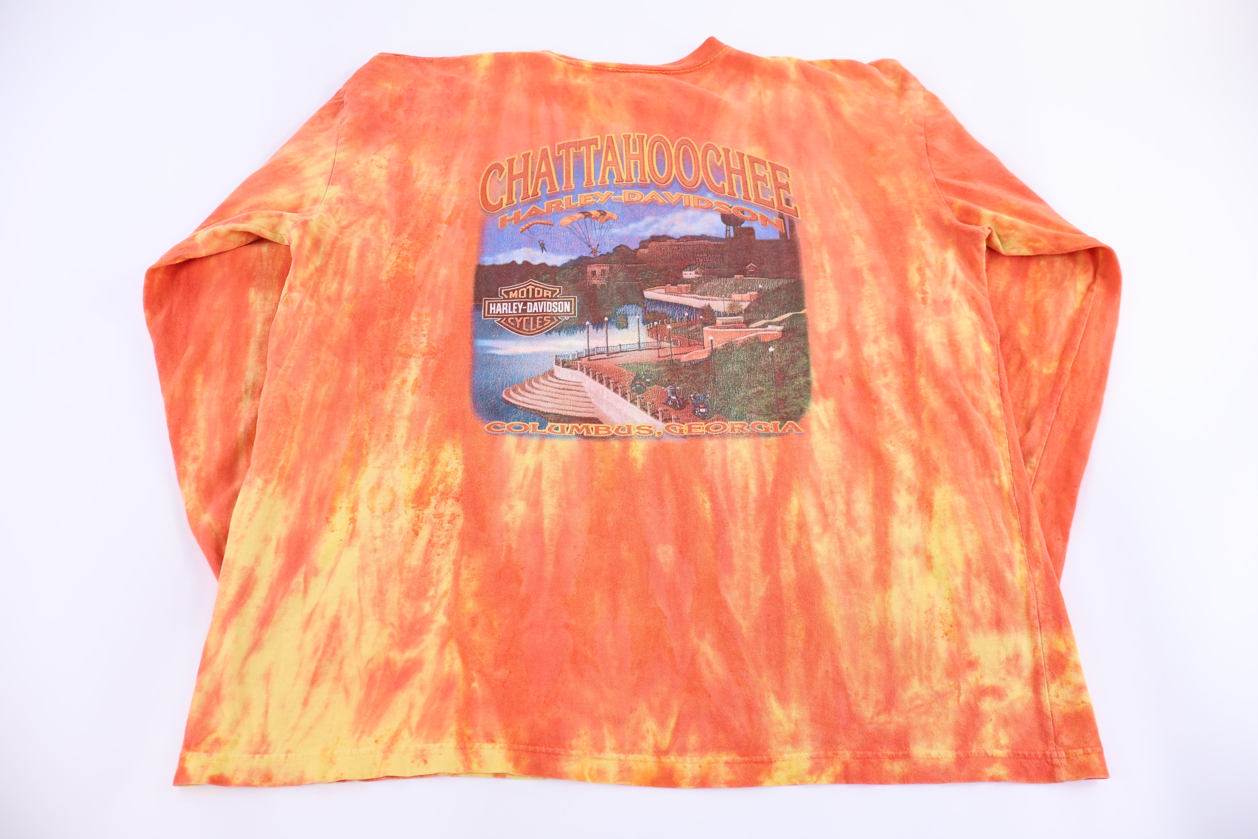 Harley Davidson Motorcycles Georgia LS T-shirt