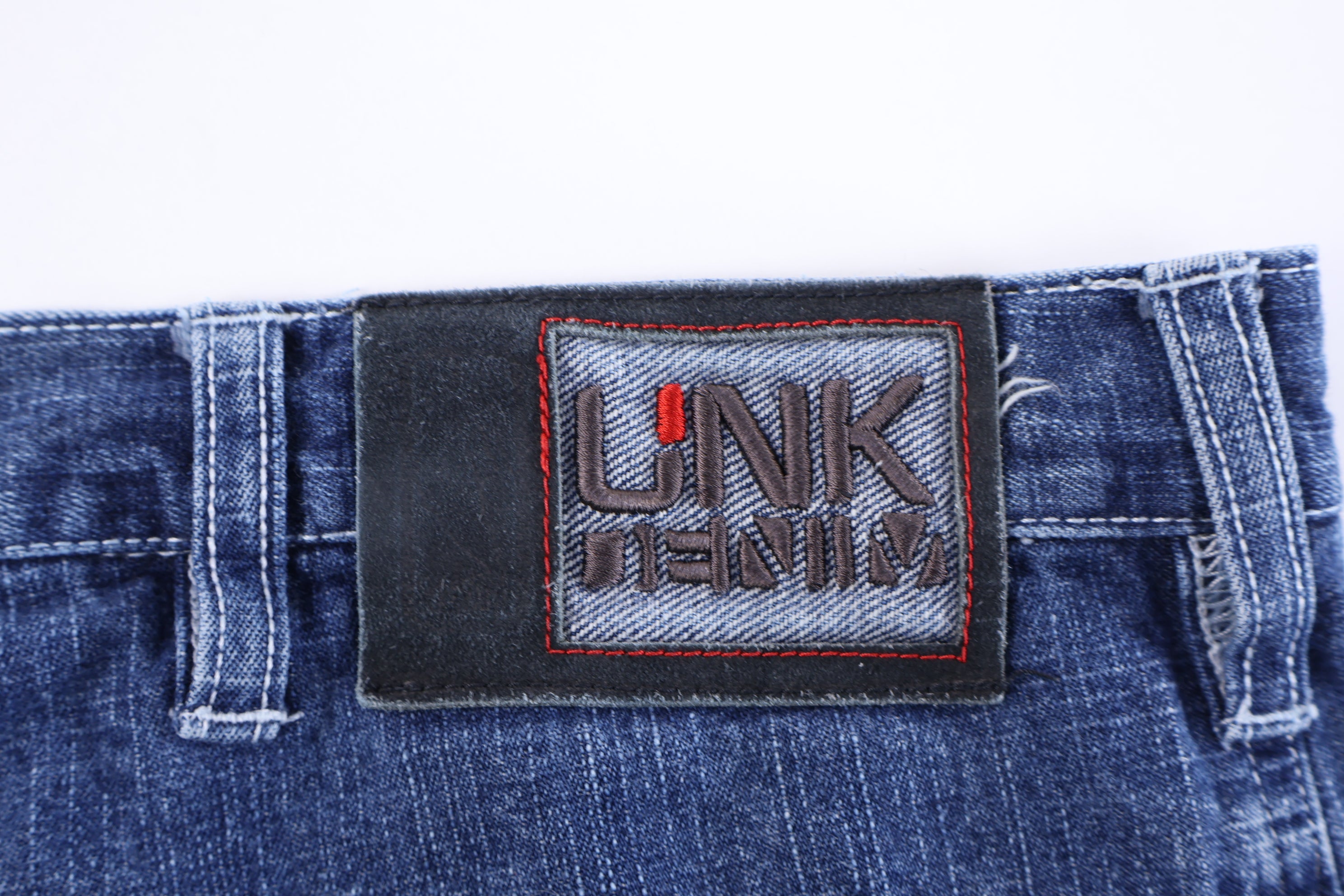 Vintage New York Knicks Basketball Embroidered Denim Shorts