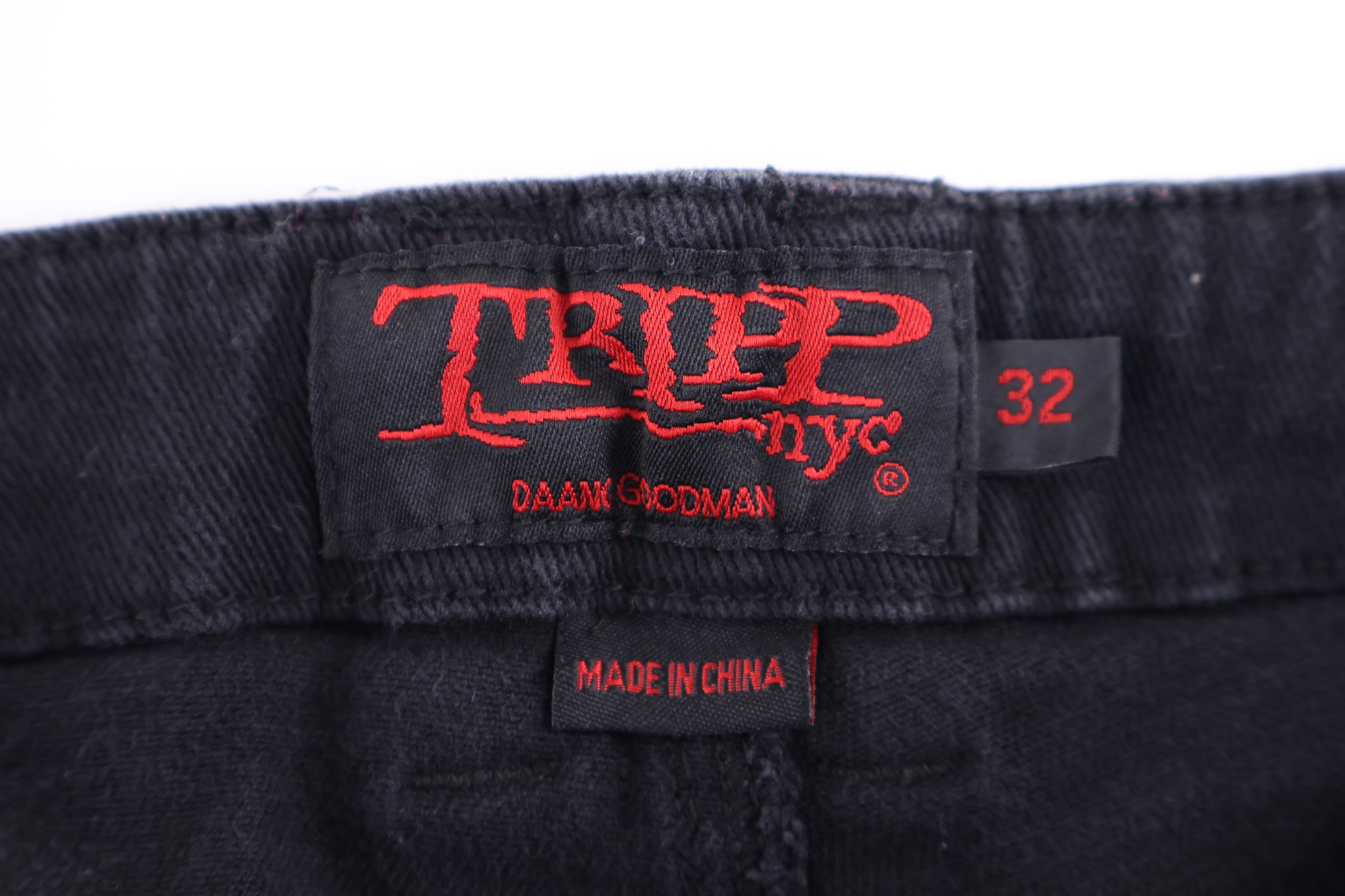 Tripp NYC Bondage Black Denim Pants