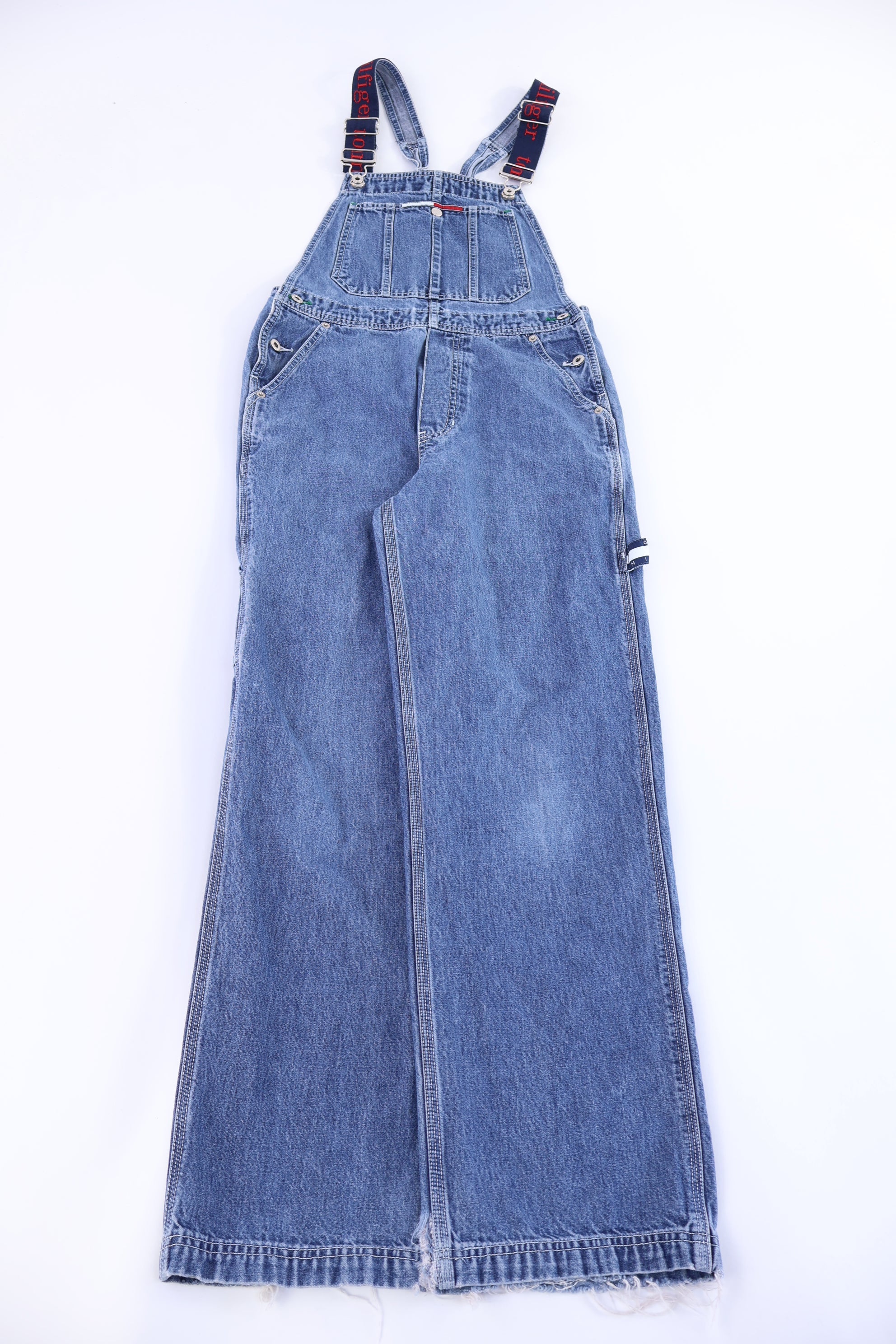 Vintage Tommy Jeans Medium Wash Denim Overalls