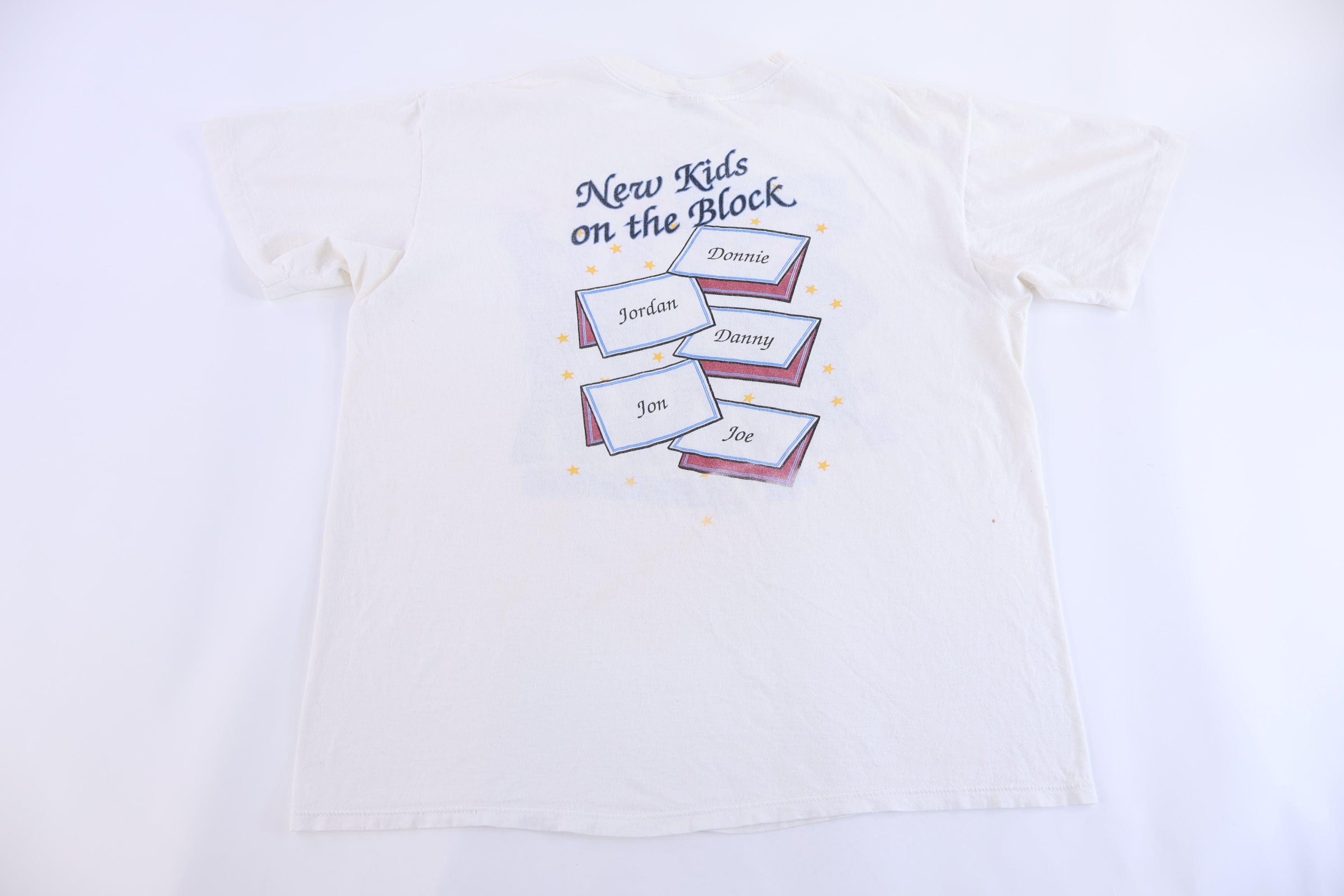 1989 New Kids On The Block Band T-shirt