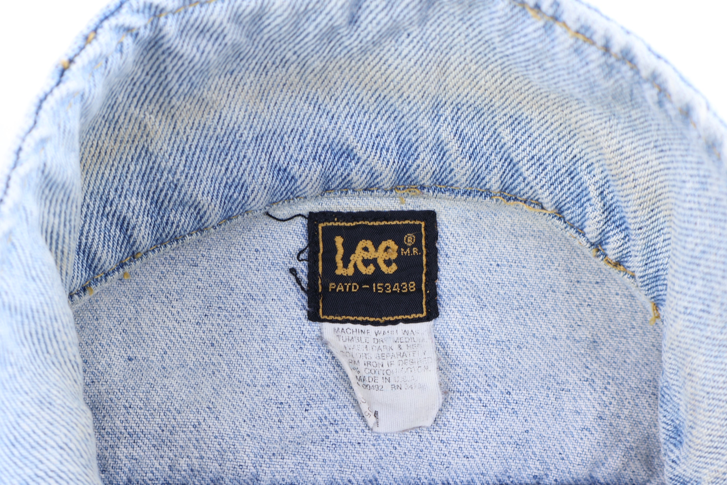 90's Lee Light Wash Denim Jacket