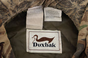 90's Duxbak Camo Full Snap Jacket