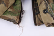 90's Duxbak Camo Full Snap Jacket