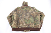 90's Duxbak Camo Full Snap Jacket