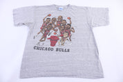 90's Chicago Bulls Basketball Slam Dunk T-shirt