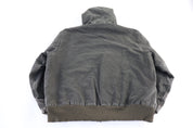Carhartt Logo Patch Green Full Zip Jacket