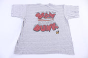 90's Chicago Bulls Basketball Slam Dunk T-shirt