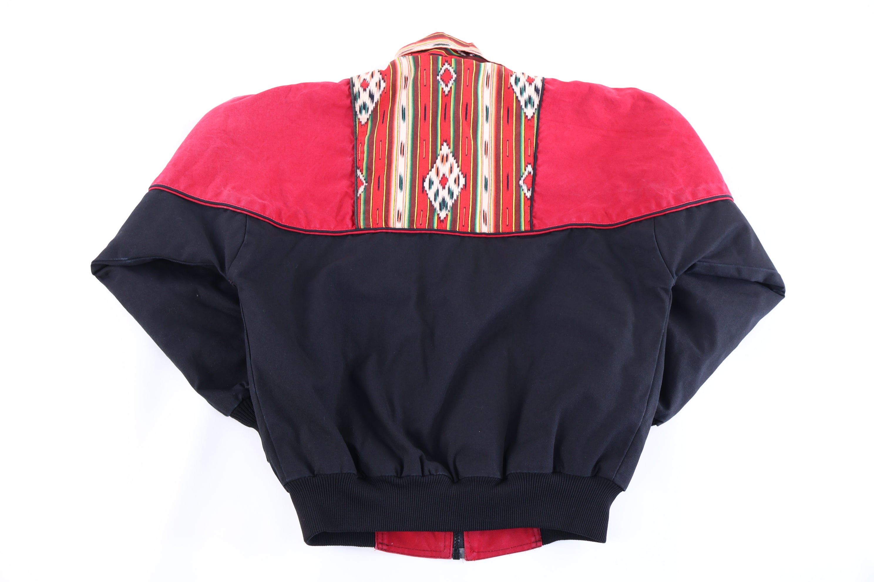 90's Bee-Wild Southwestern Pattern Full Zip Jacket