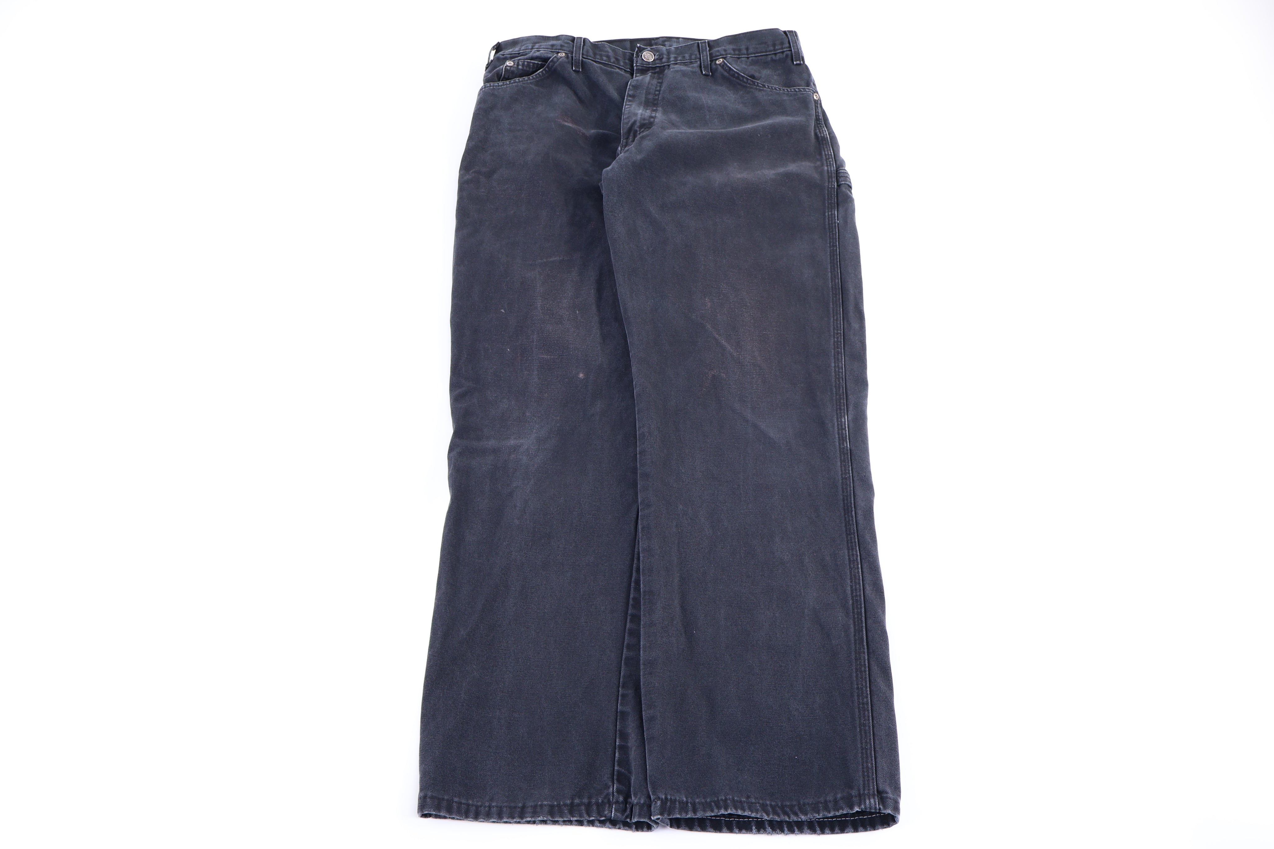 Dickies Logo Patch Black Pants