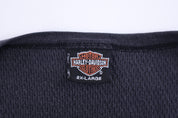 80's Harley Davidson Motorcycles The Eagle Soars Alone Thermal LS T-shirt