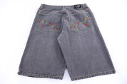 Y2K PWJ Grey Denim Shorts