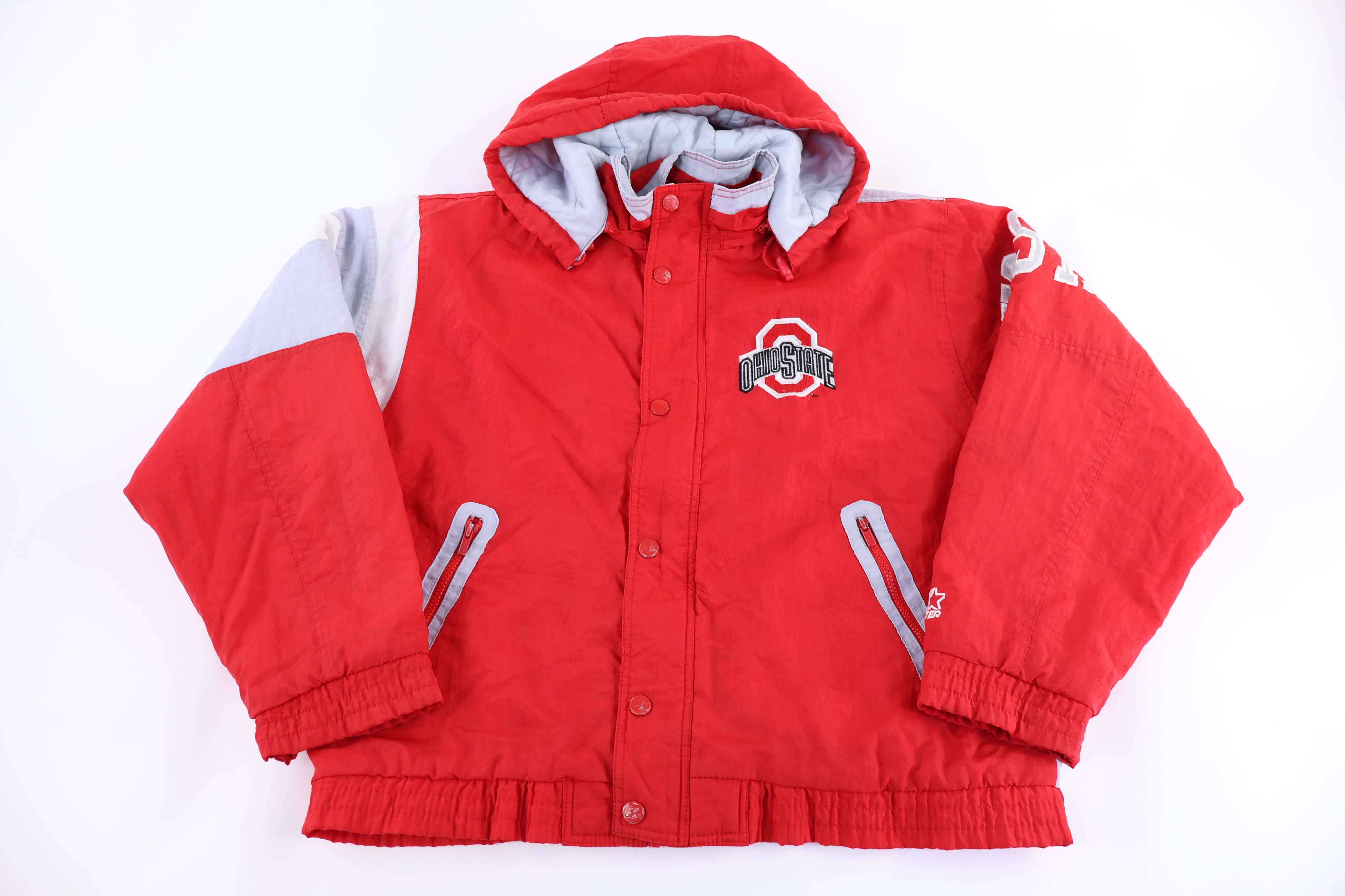 90's Starter Ohio State University Full Zip Jacket
