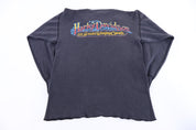 80's Harley Davidson Motorcycles The Eagle Soars Alone Thermal LS T-shirt