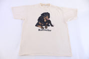 90's Rottweiler Dog Breed Graphic T-shirt
