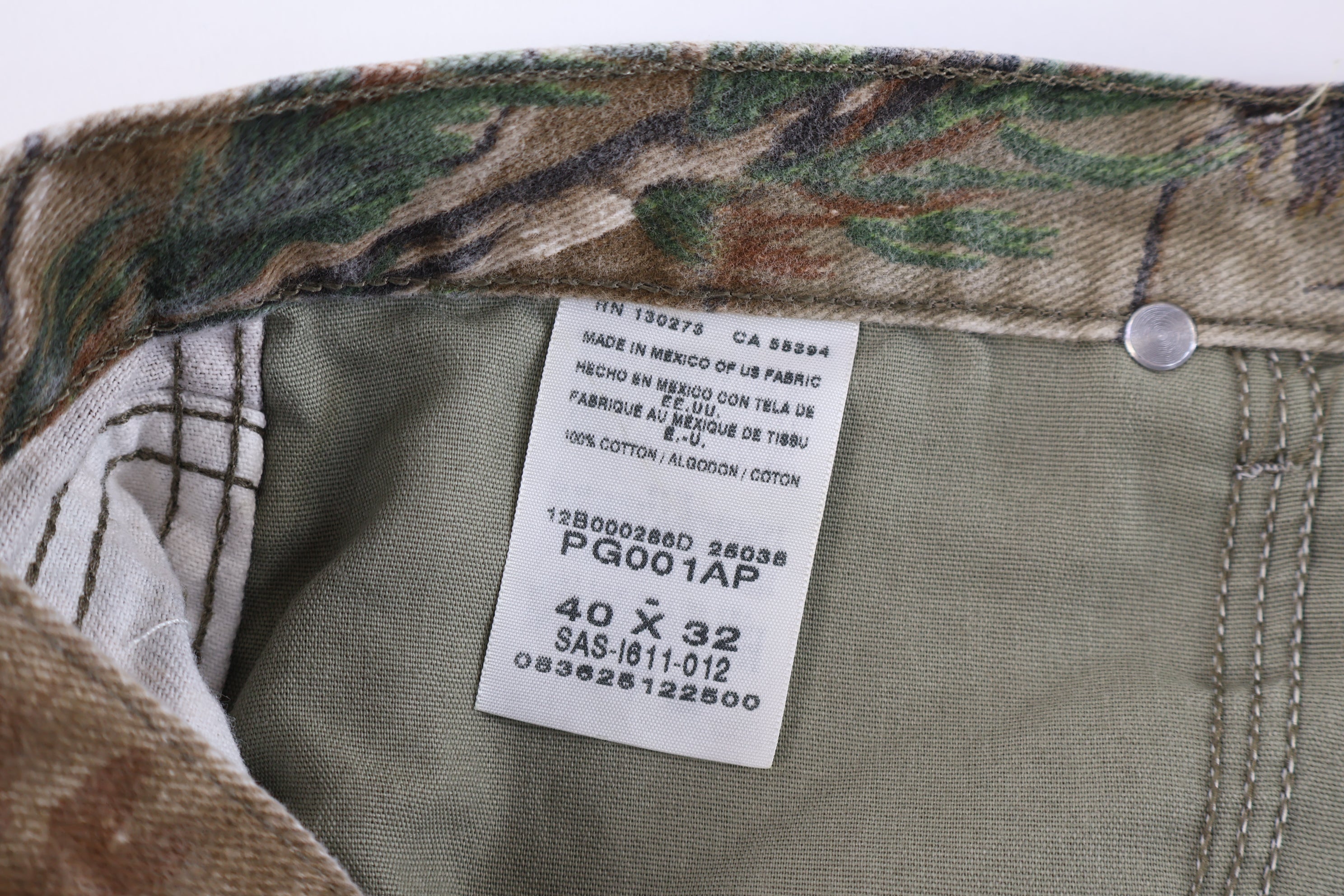 Wrangler Pro Gear Camo Pants