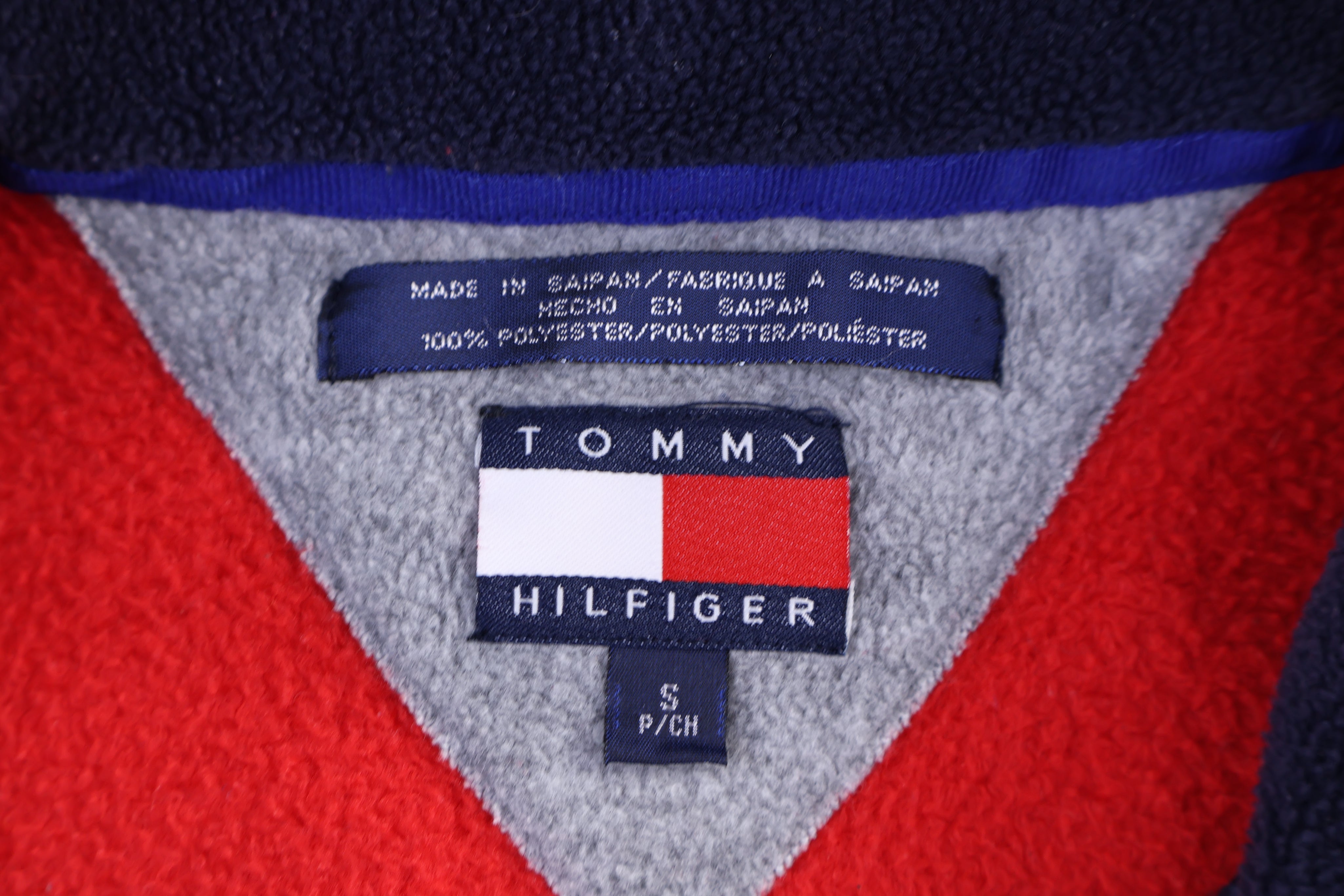 Tommy Hilfiger Quarter Zip Fleece Pullover