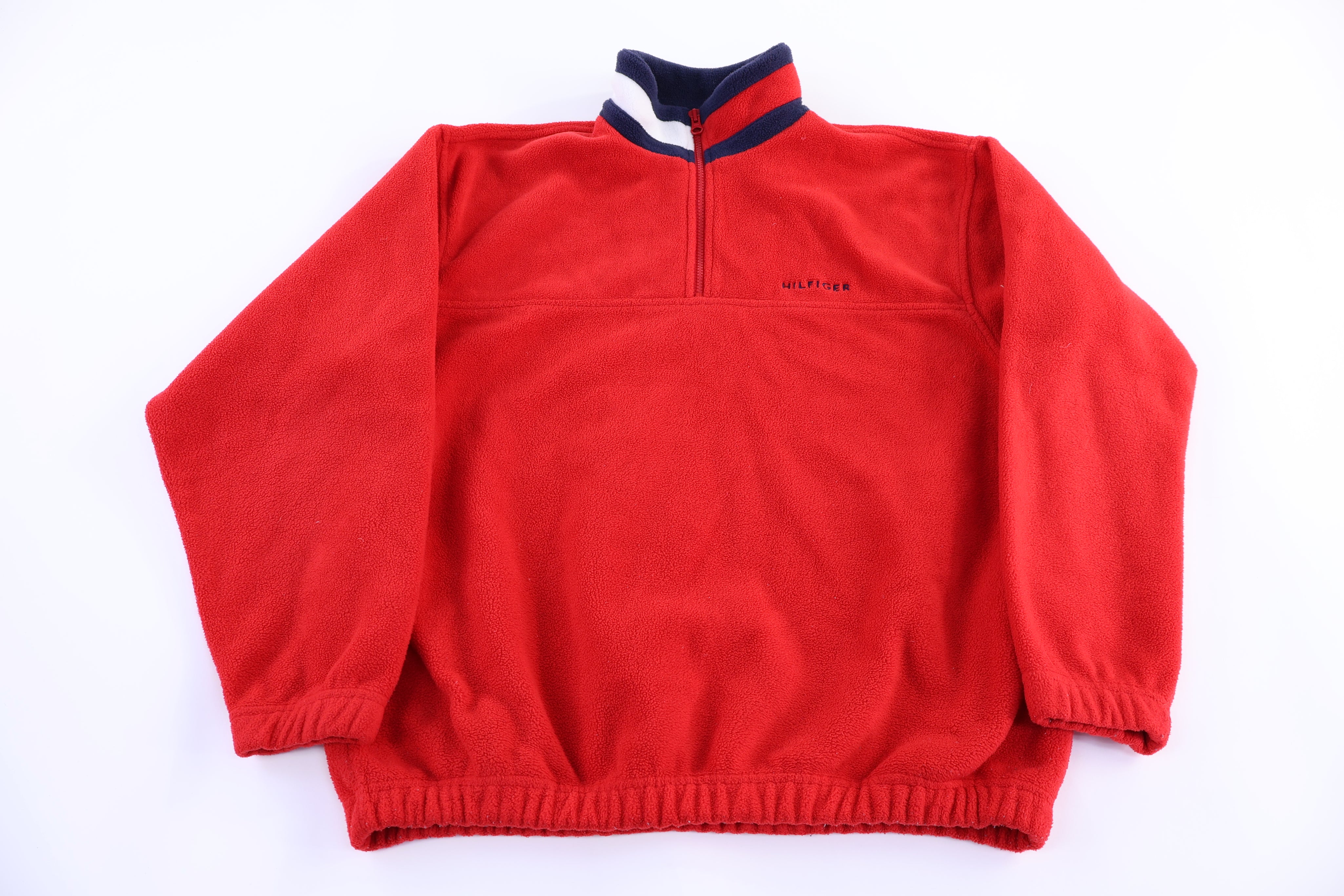 Tommy Hilfiger Quarter Zip Fleece Pullover