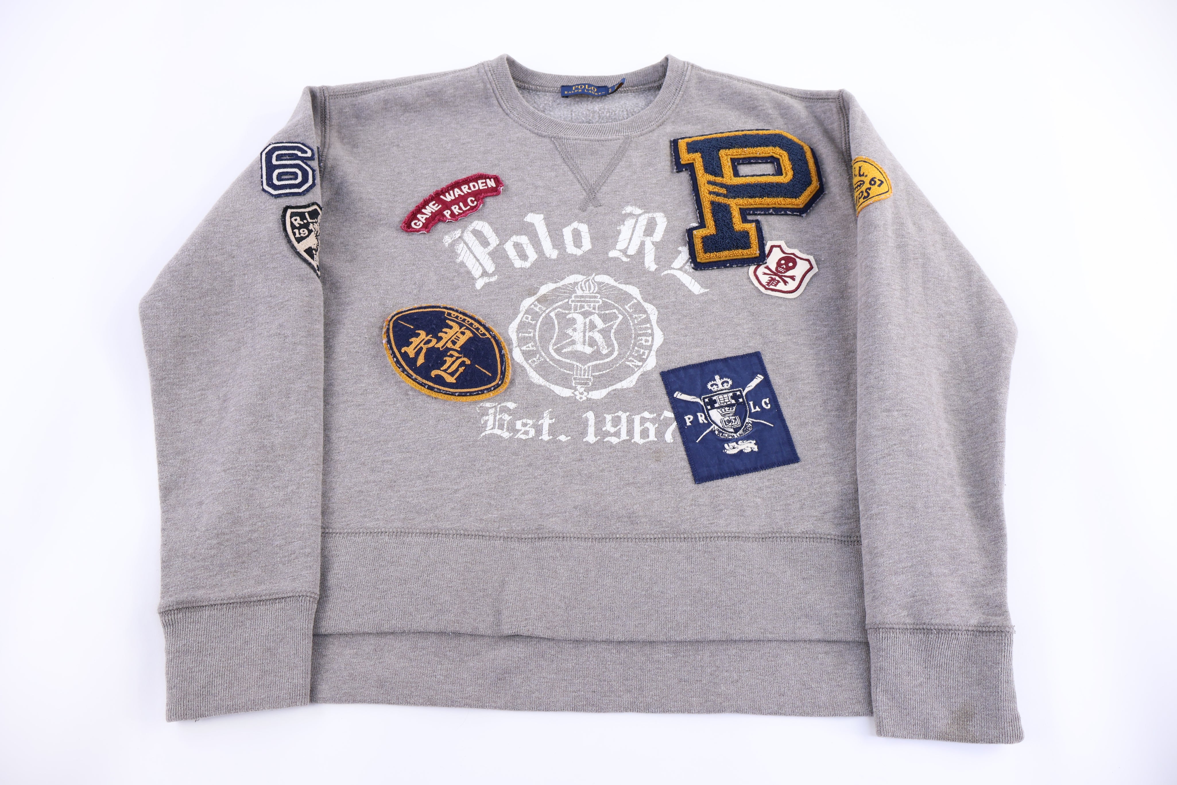 Polo Ralph Lauren Patch Embroidered Sweater