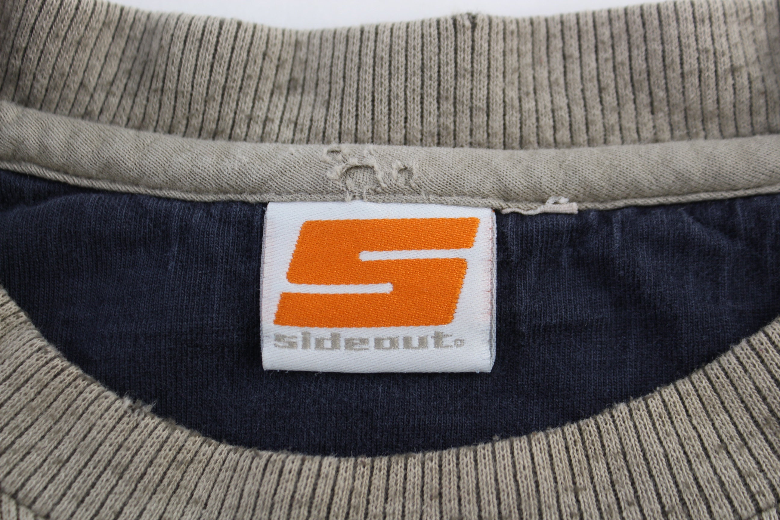 Vintage Sideout Beige Pullover Sweater