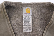 Carhartt Logo Patch Green Full Zip Vest