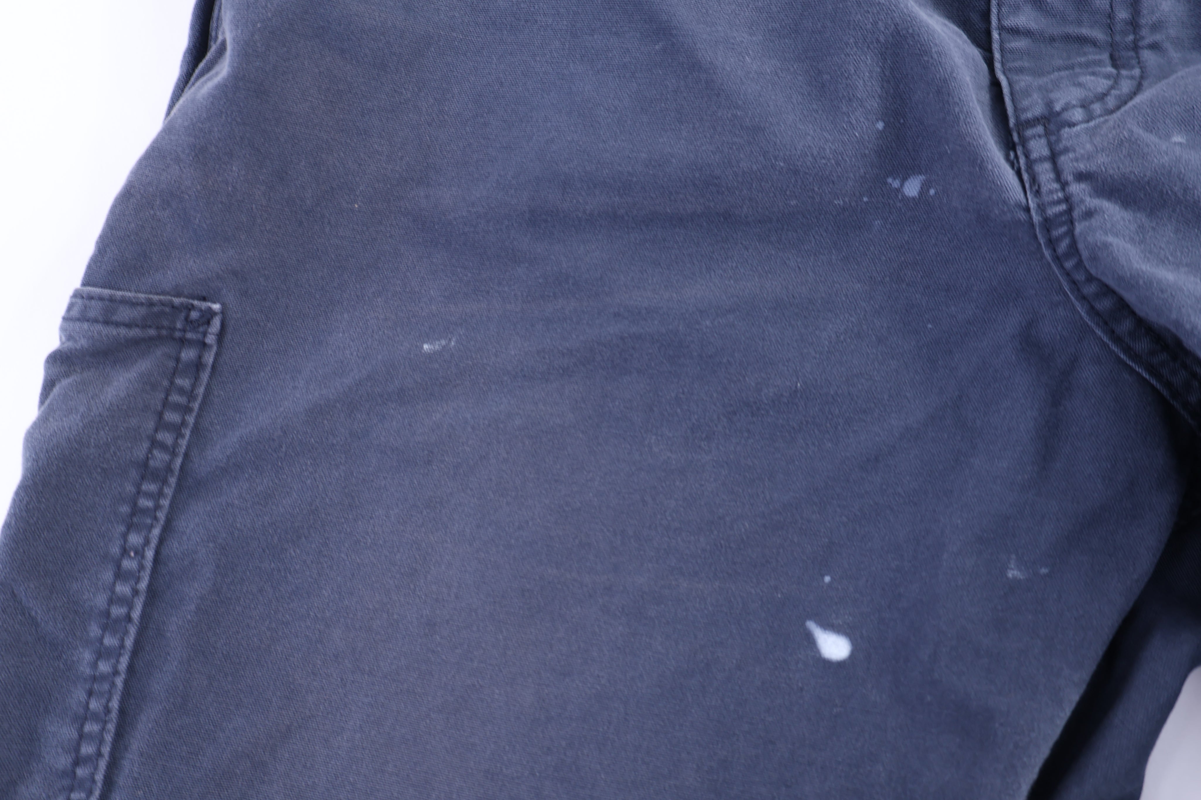 Carhartt Logo Patch Blue Pants