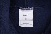 Vintage Nike Center Swoosh Embroidered Blue Pullover Hoodie
