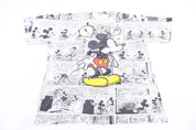 90's Mickey Mouse Comic All Over Graphic T-shirt