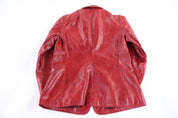 Women's Vintage GAP Red Leather Jacket