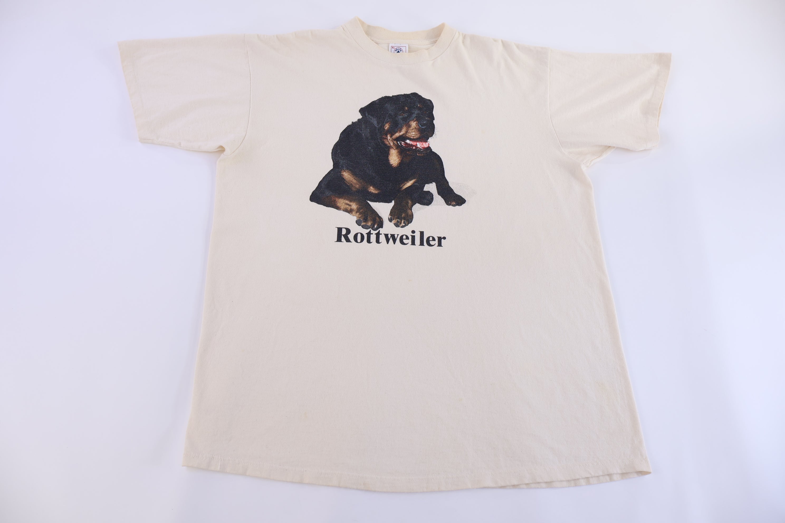 90's Rottweiler Dog Breed Graphic T-shirt