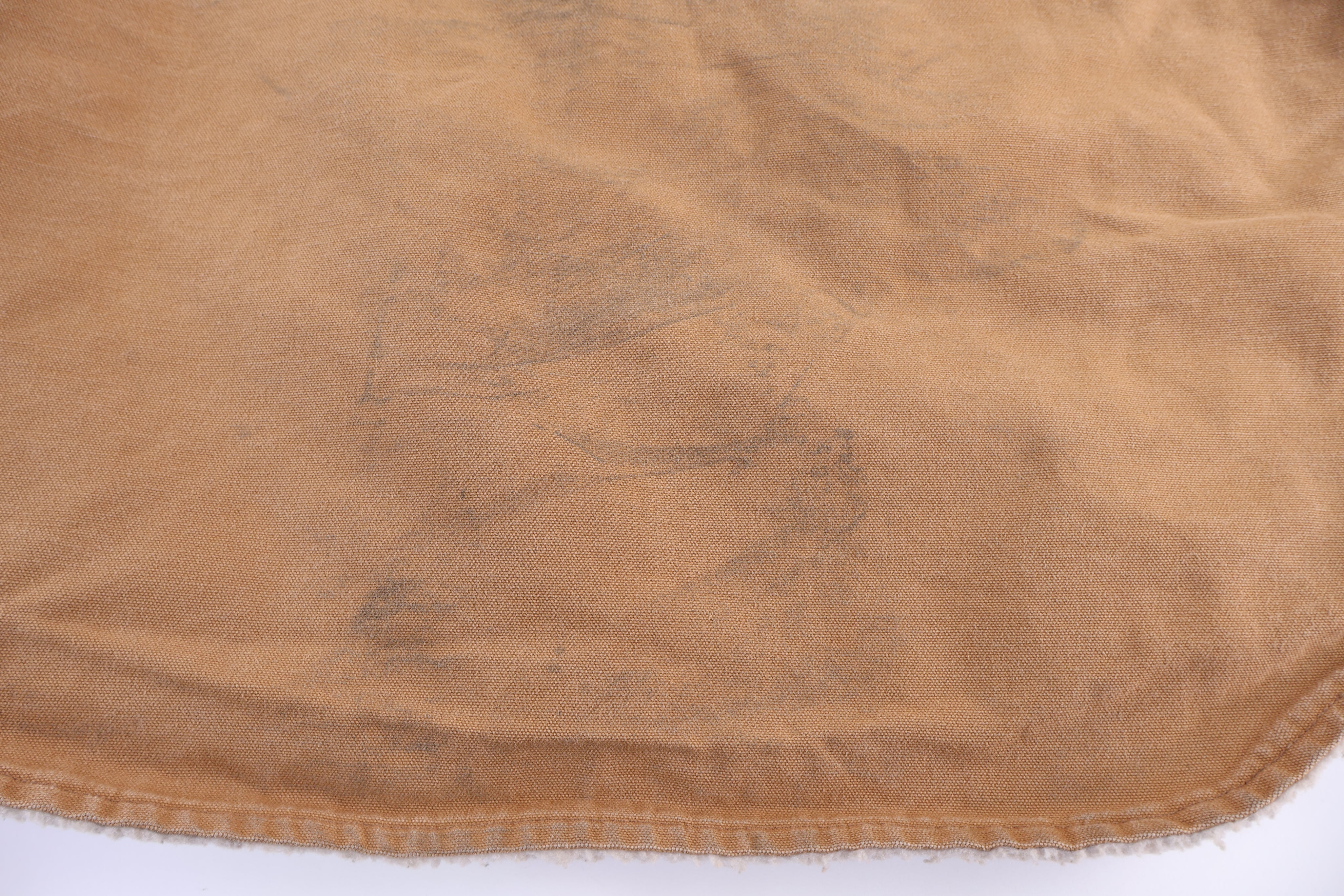 Carhartt Logo Patch Tan Full Zip Vest