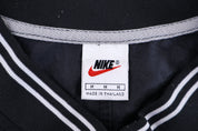 90's Nike Embroidered Logo Black Pullover Windbreaker